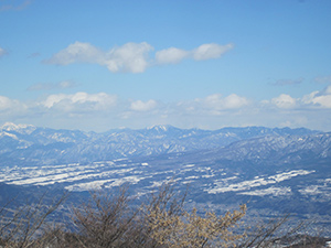 榛名山からの景色