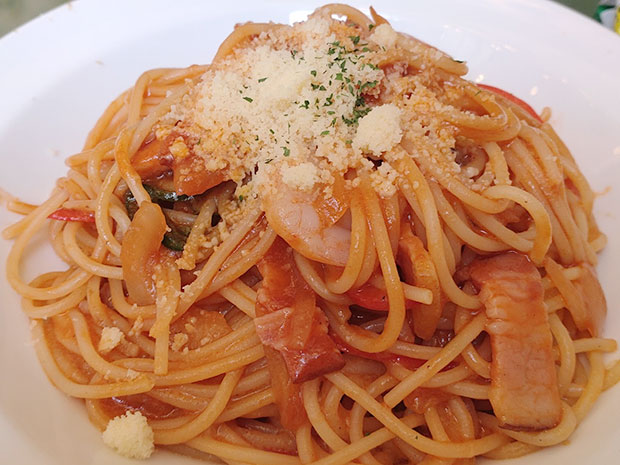 特製ソースのナポリタン