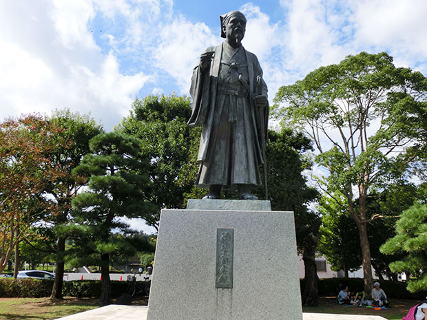 茨城観光 徳川光圀銅像