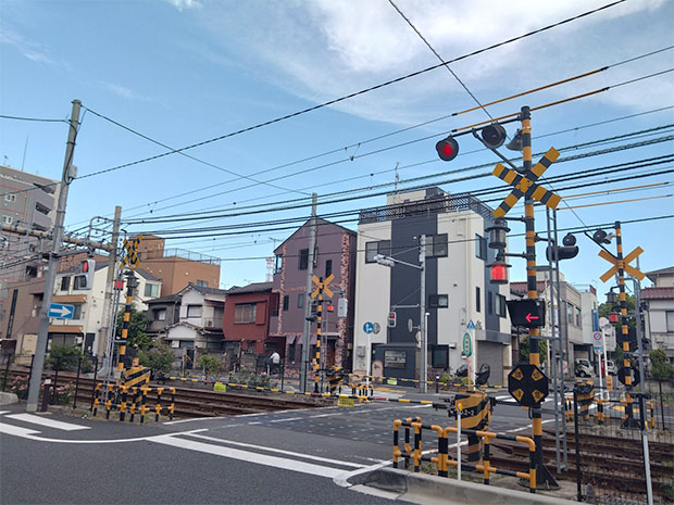 都電荒川線 踏切