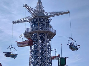 生駒山上遊園地 飛行塔