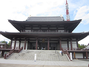 徳川家の菩提寺、増上寺
