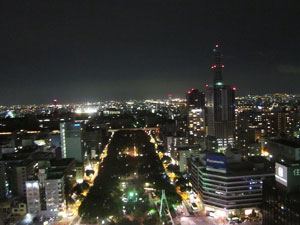 名古屋旅行 テレビ塔からの眺め