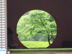 鎌倉散歩 明月院「悟りの窓」