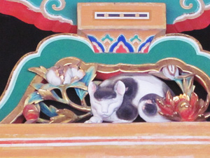 日光東照宮 眠り猫