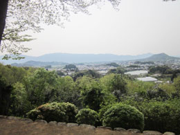 奈良旅行 甘樫丘展望台